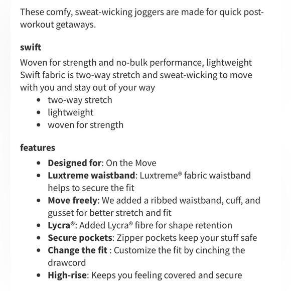 Lululemon Beyond the Studio Jogger in Cadet Blue Size 4 - Picture 3 of 9